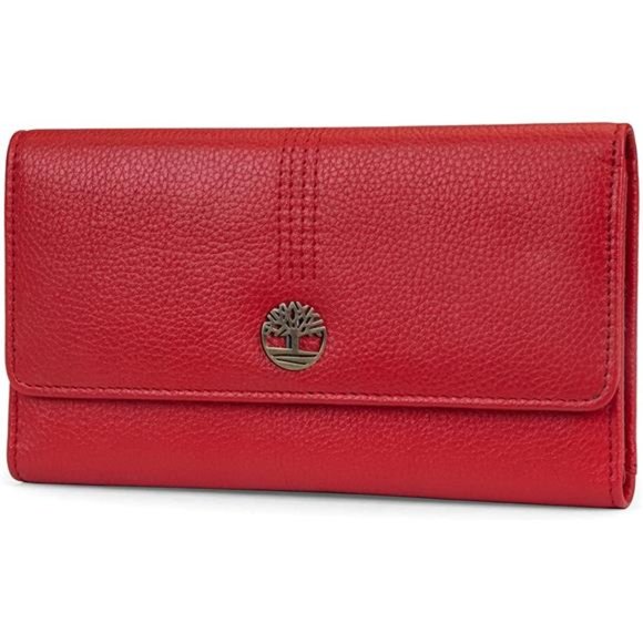 Accessories Timberland Womens Leather Rfid Flap Wallet Clutch Organizer Poshmark